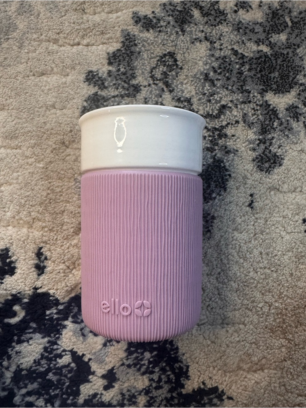 Ello Pink Ceramic & Silicone Tumbler
